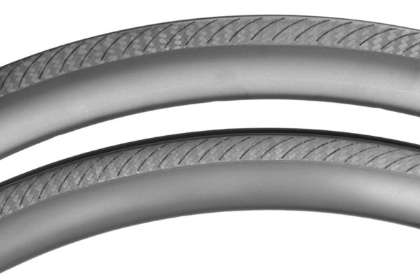 carbon rims with 3K grooved brake surface
