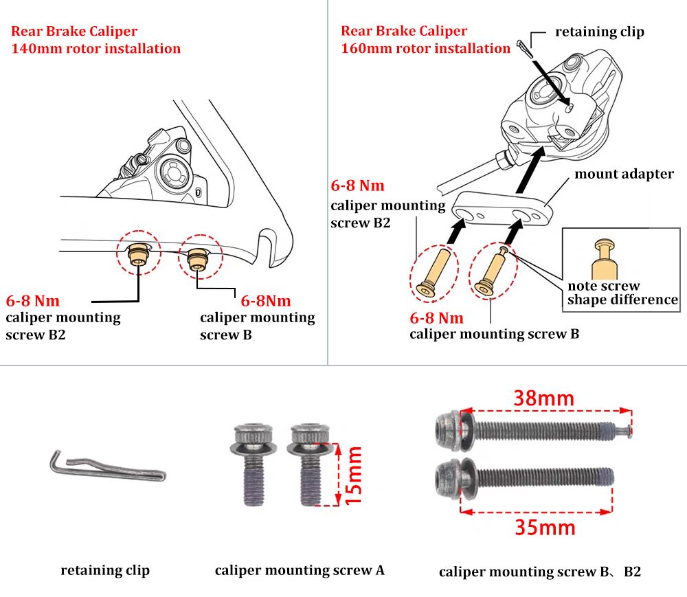 Recommended Torque For Disc Brake Caliper bike