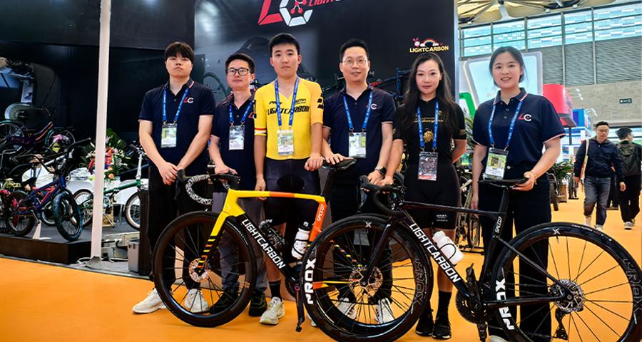LightCarbon frames and ProX carbon wheels