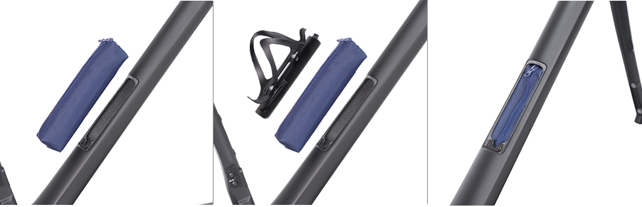 Downtube Storage Design for gravel frame