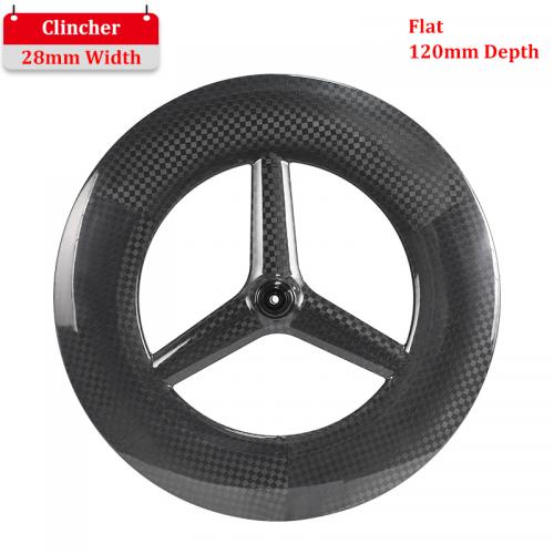 3-spoke wheel 120