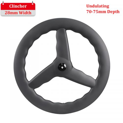 tri spoke wheel wave